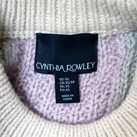 Cynthia Rowley | Wool Blend Sweater - Picture 4 of 7